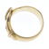 An Edwardian 18ct gold diamond buckle ring. - 3
