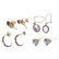 A selection of seven pairs of earrings. - 2