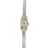 A lady's mid 20th century 9ct gold diamond cocktail