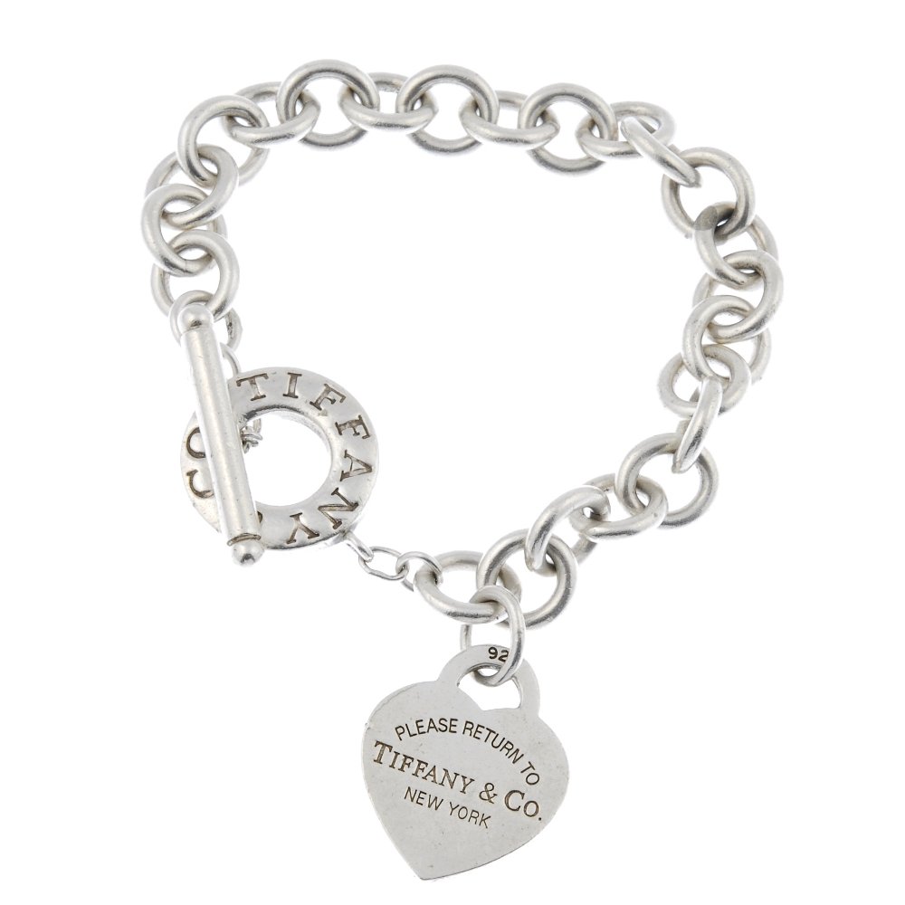 TIFFANY - a silver bracelet. (1 of 3)