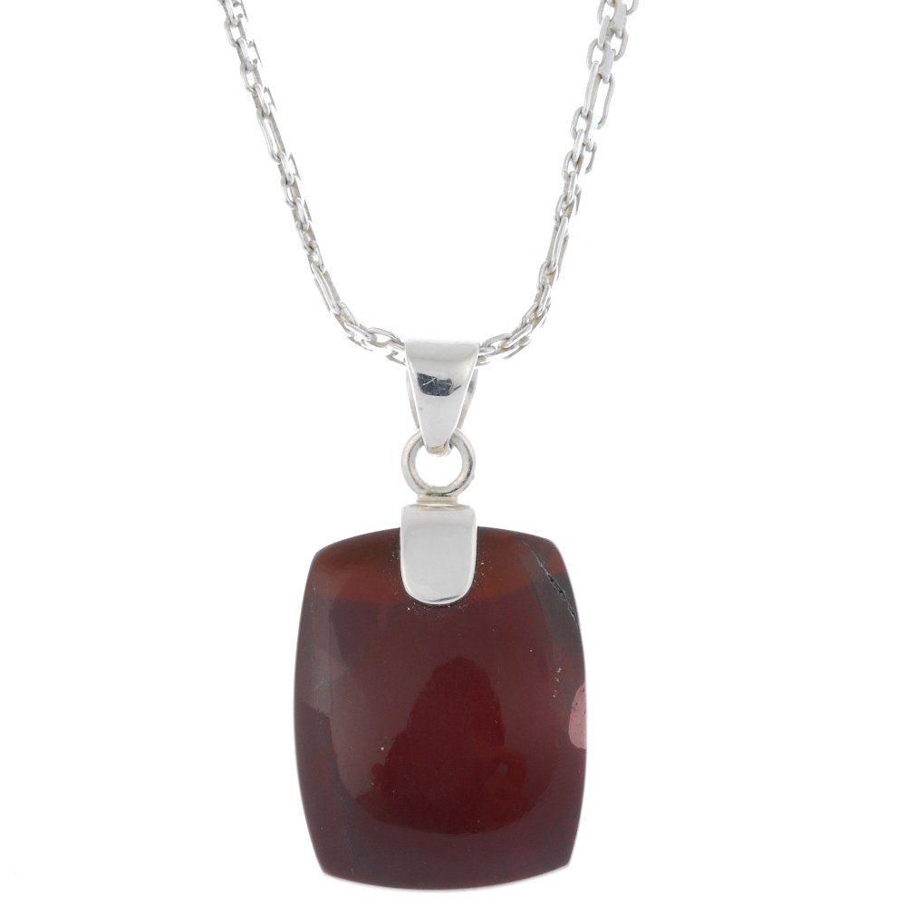 Six items of mainly agate jewellery. (1 of 3)