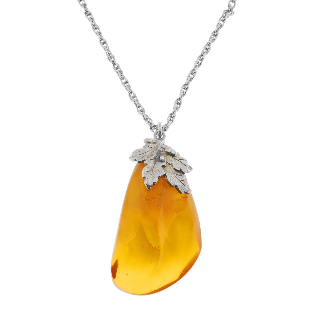 A selection of natural amber jewellery. (1 of 3)
