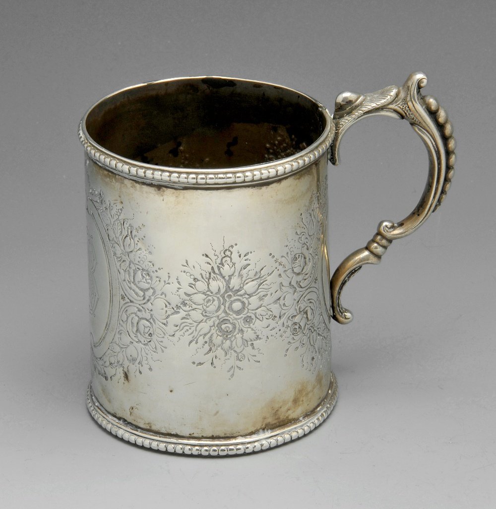 A nineteenth century Colonial Indian silver christening (1 of 5)