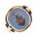 An early 20th century gold hardstone intaglio signet