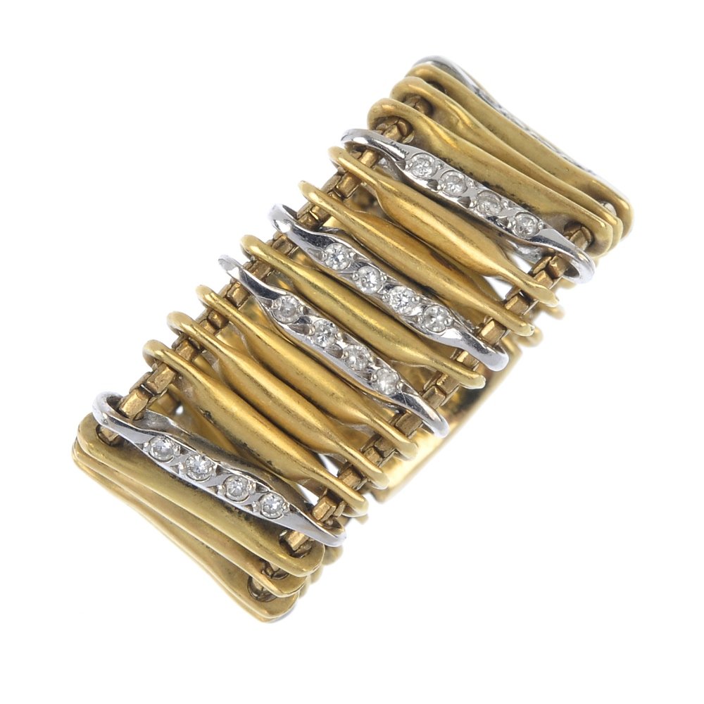 A diamond flexible ring. (1 of 4)