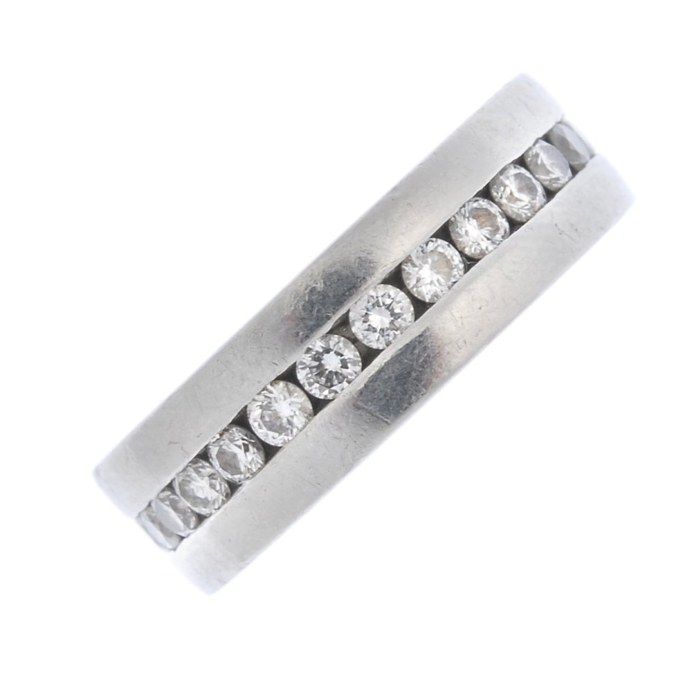 A diamond full-circle eternity ring. (1 of 2)