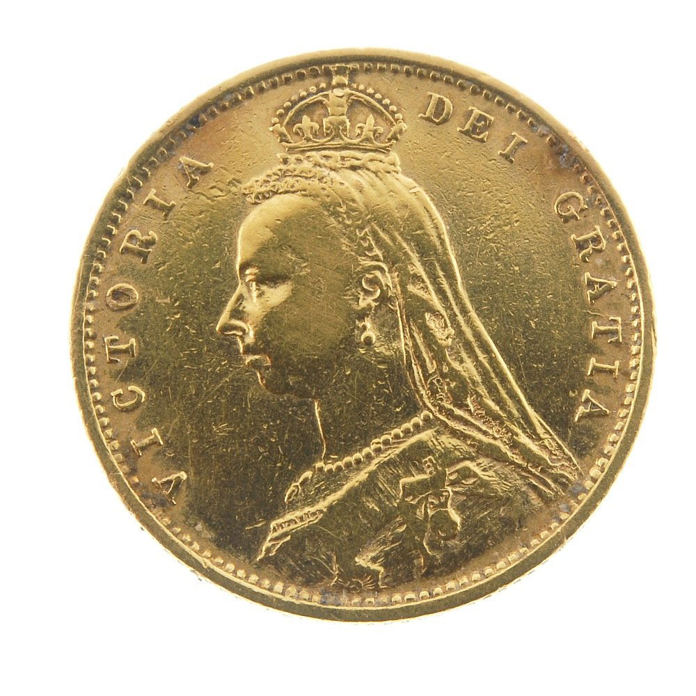 Victoria, Half-Sovereign 1892. (1 of 2)