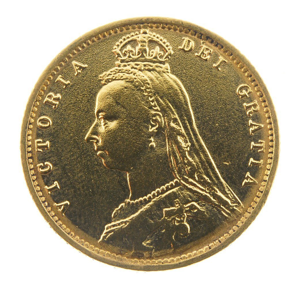 Victoria, Half-Sovereign 1892. (1 of 2)