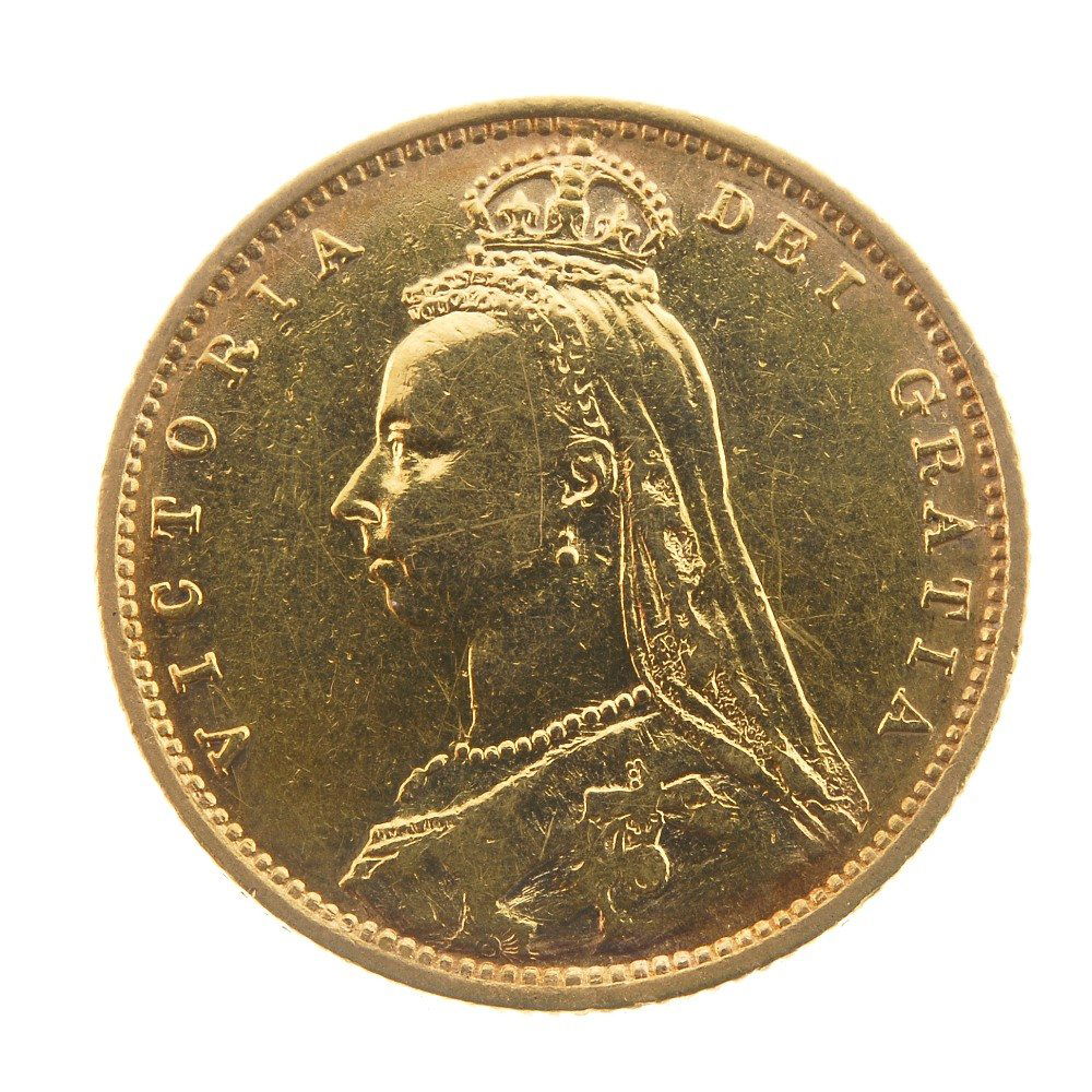 Victoria, Half-Sovereign 1892. (1 of 2)