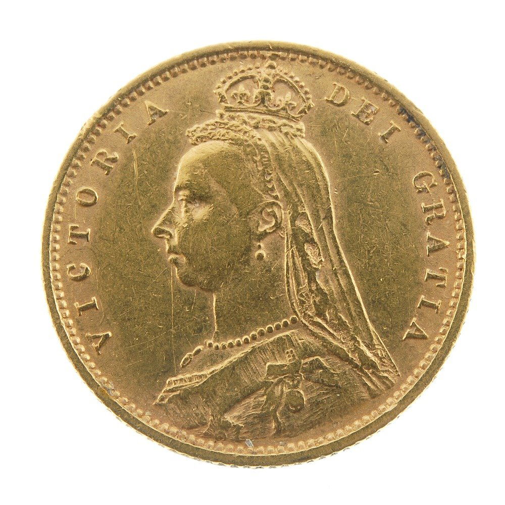 Victoria, Half-Sovereign 1892. (1 of 2)