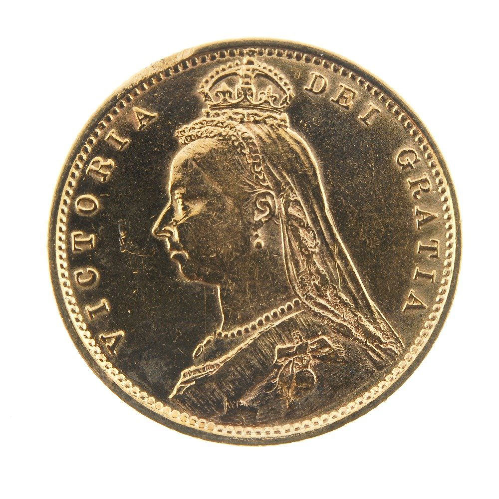 Victoria, Half-Sovereign 1892. (1 of 2)