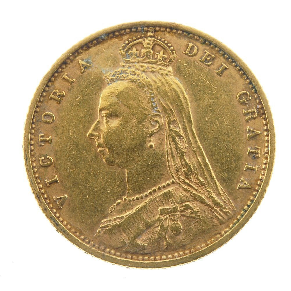 Victoria, Half-Sovereign 1892. (1 of 2)