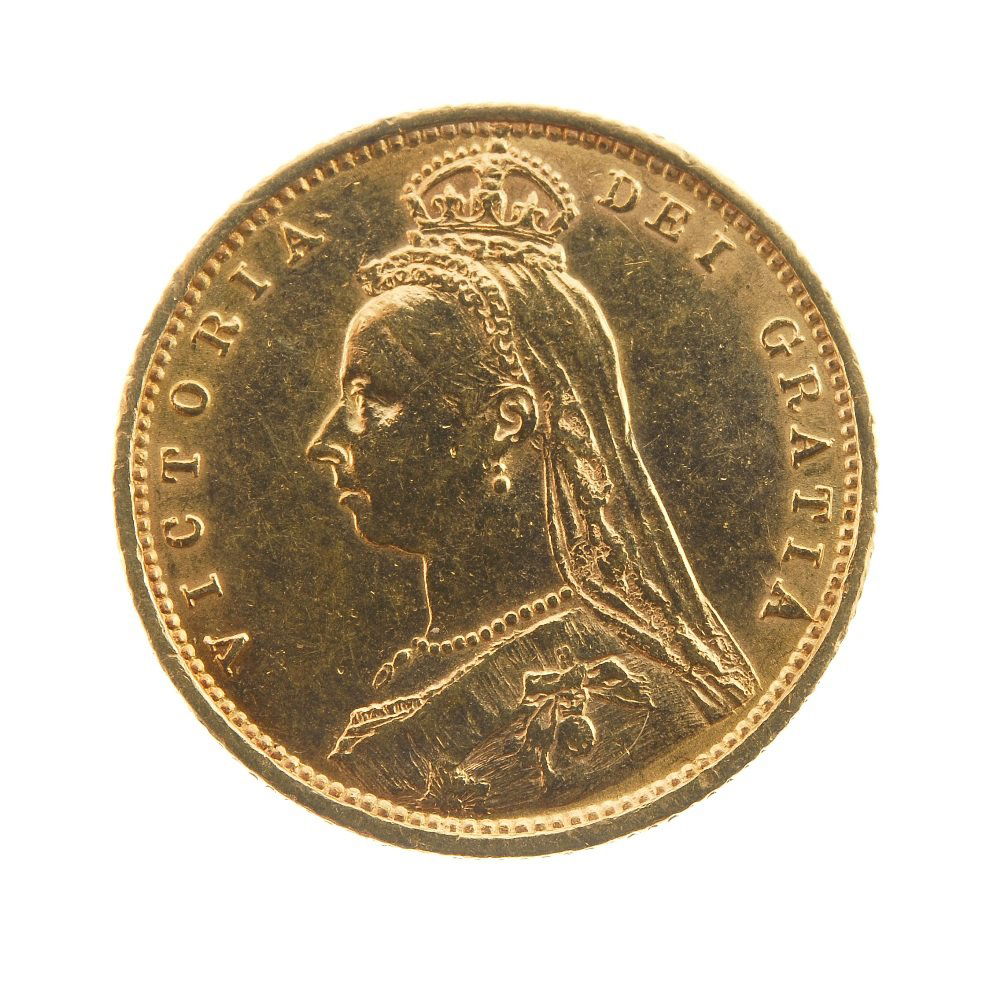 Victoria, Half-Sovereign 1892. (1 of 2)