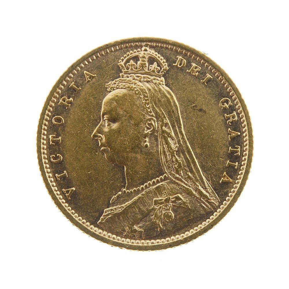Victoria, Half-Sovereign 1892. (1 of 2)