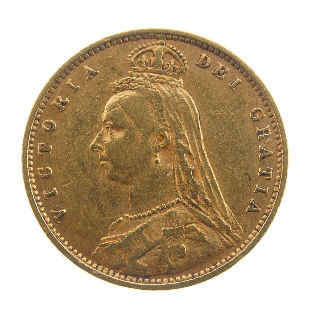 Victoria, Half-Sovereign 1892. (1 of 2)