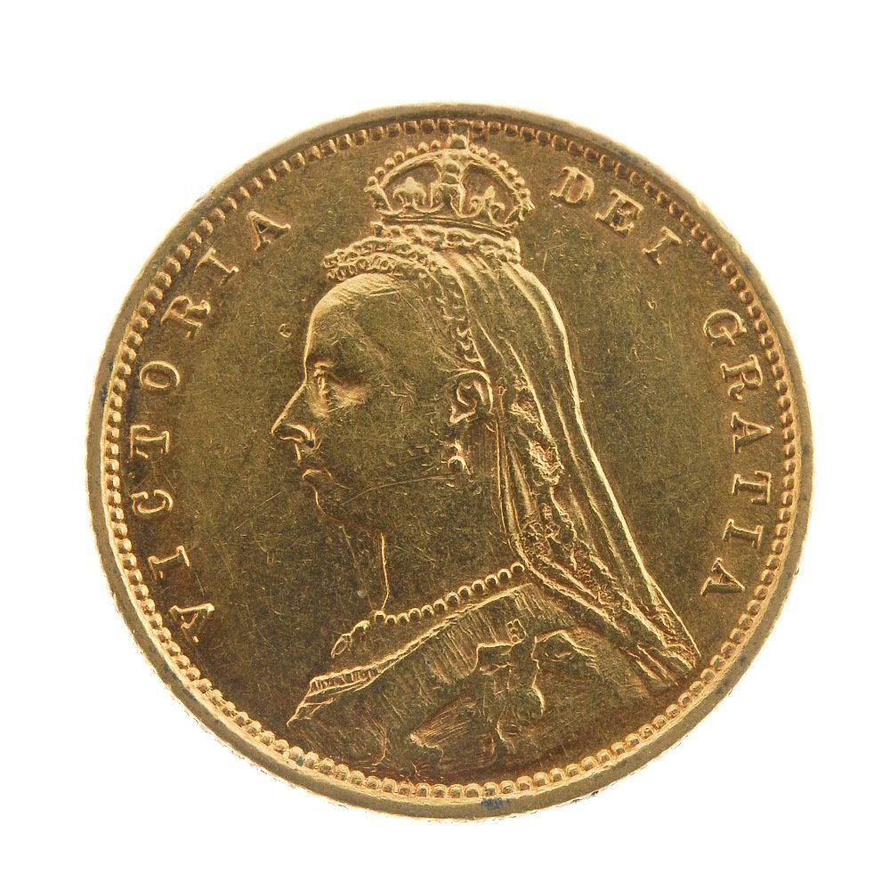 Victoria, Half-Sovereign 1892. (1 of 2)