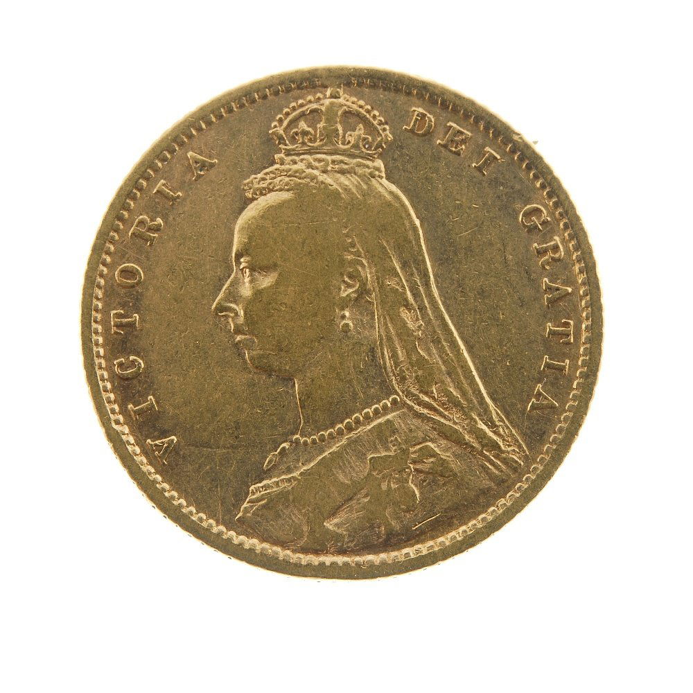 Victoria, Half-Sovereign 1892, shield rev. (1 of 2)