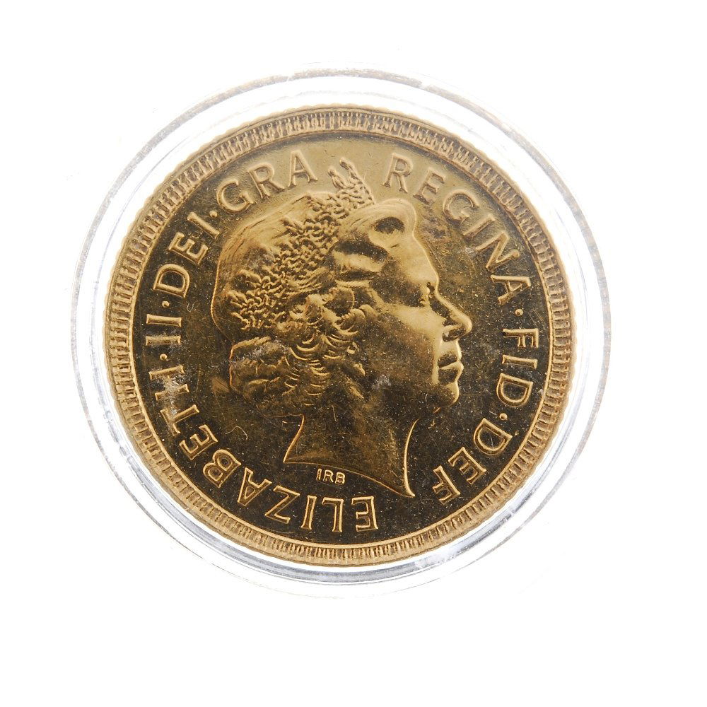 Elizabeth II, Half-Sovereign 2002. (1 of 2)
