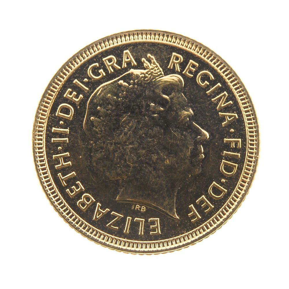 Elizabeth II, Half-Sovereign 2002. (1 of 2)