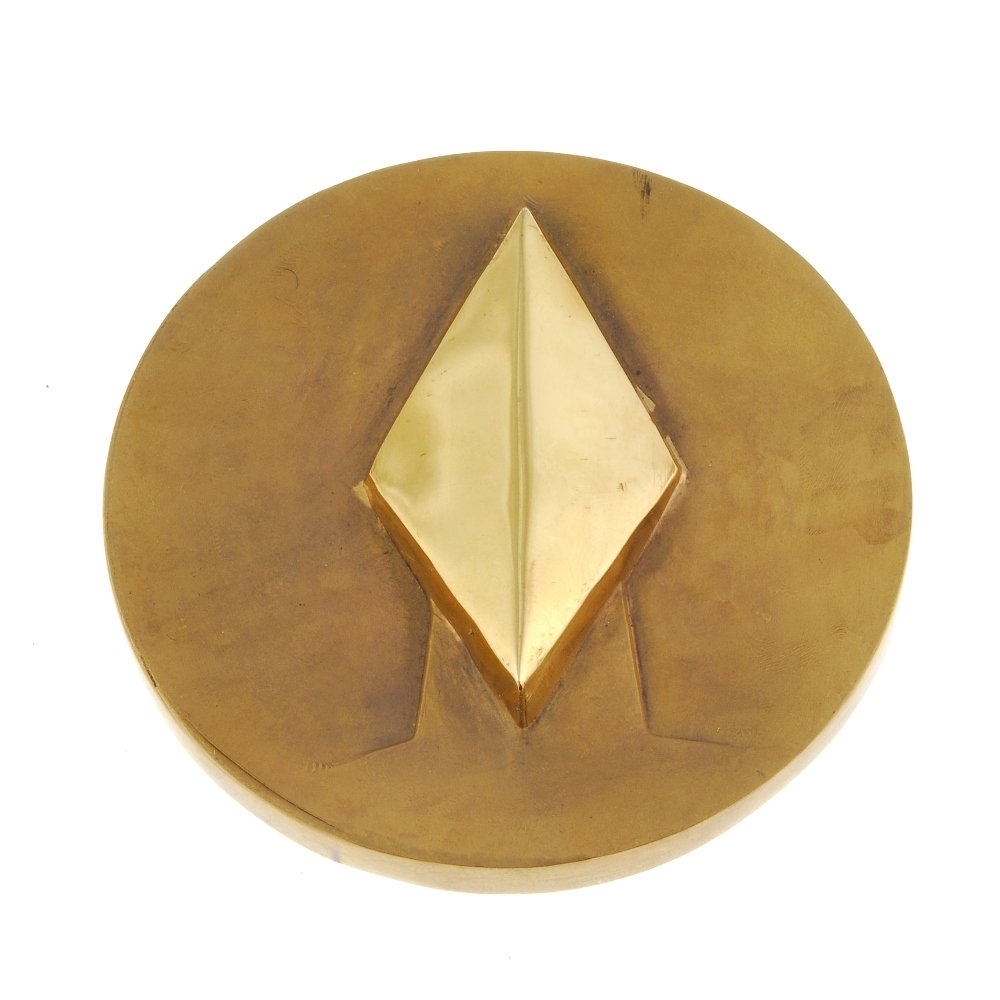 Diamond 1983, struck bronze medal by Lynn Chadwick. (1 of 3)