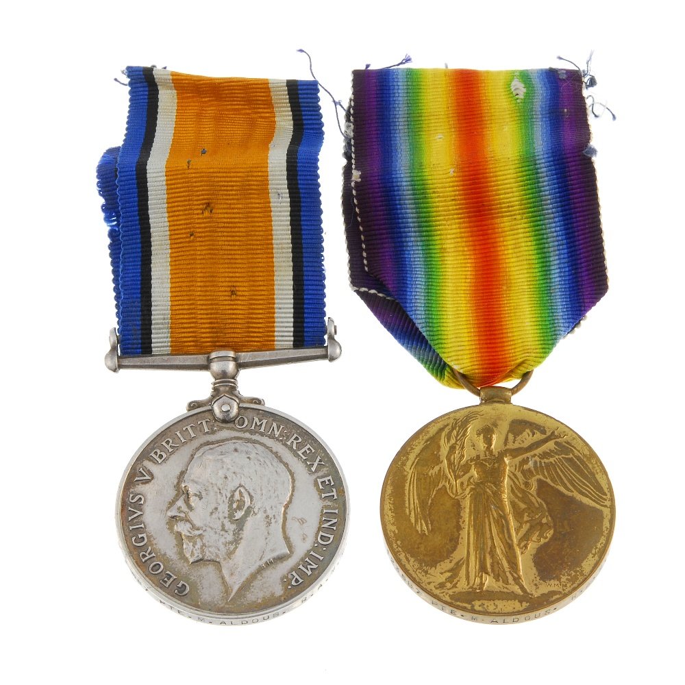 Royal Army Medical Corps Great War Pair. (1 of 3)