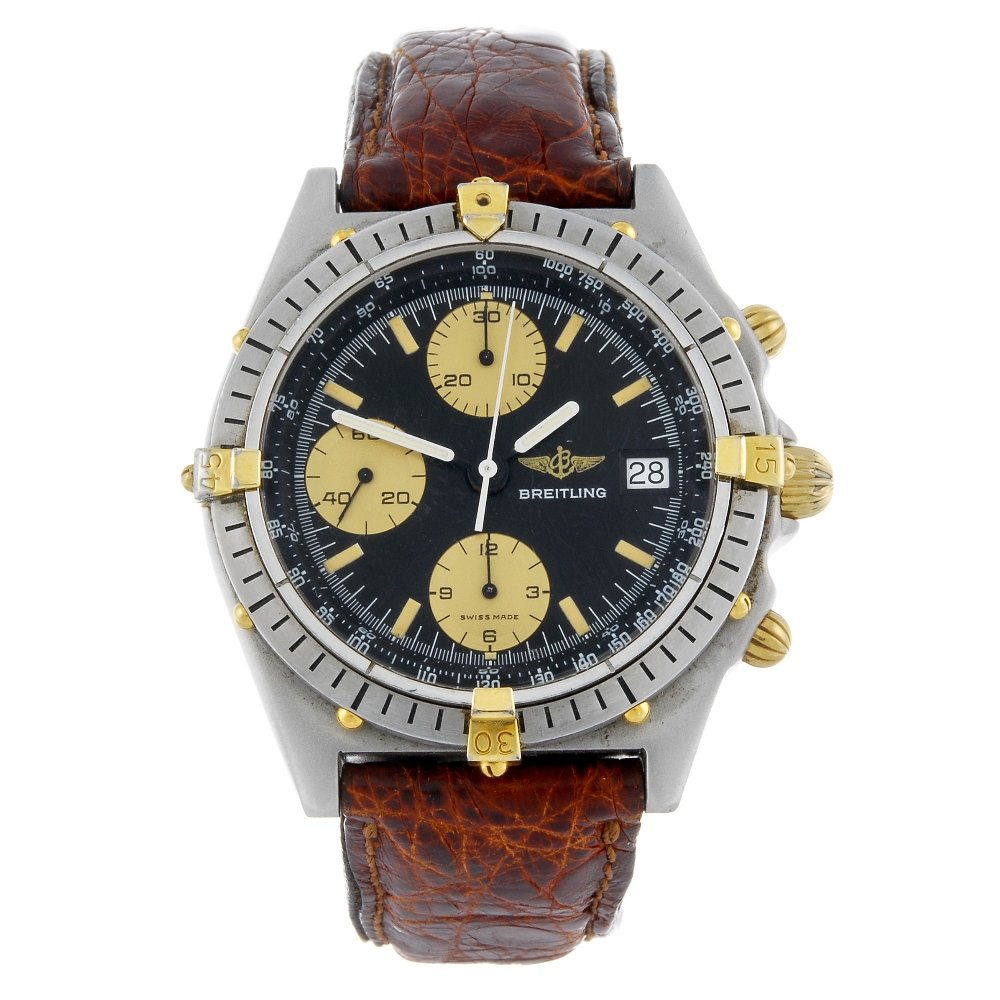 BREITLING - a gentleman's stainless steel Windrider (1 of 4)