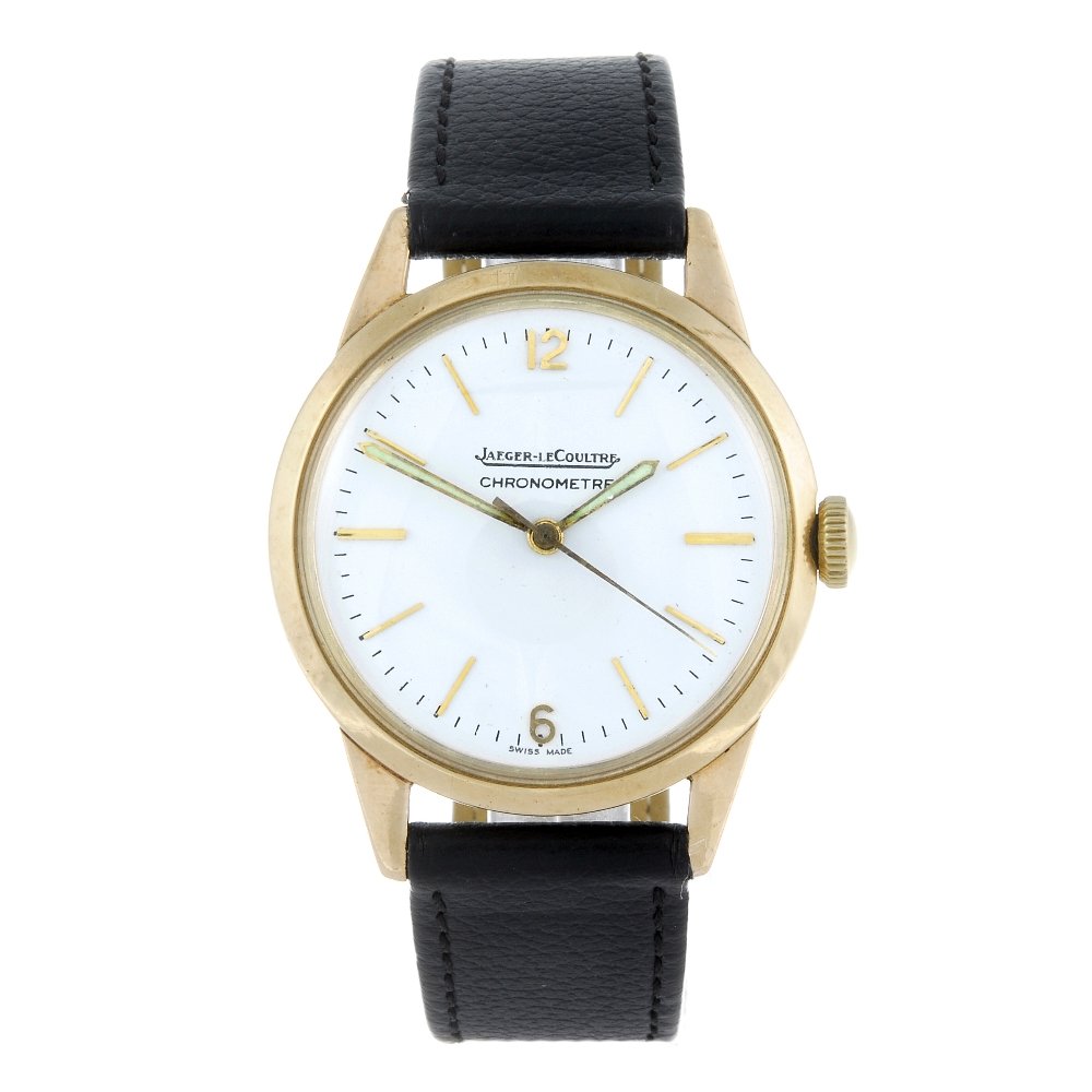JAEGER-LECOULTRE - a gentleman's 18ct yellow gold (1 of 4)