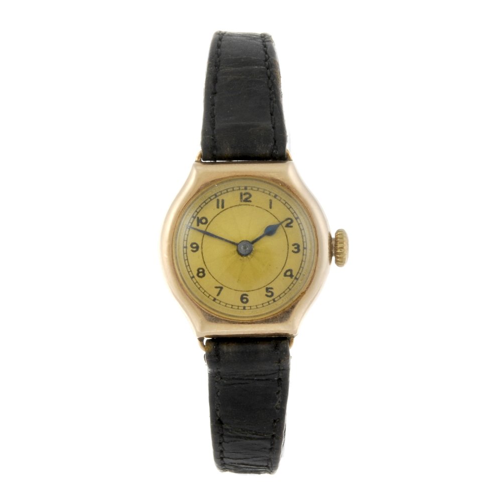 ROLEX - a lady's 9ct yellow gold wrist watch. (1 of 4)