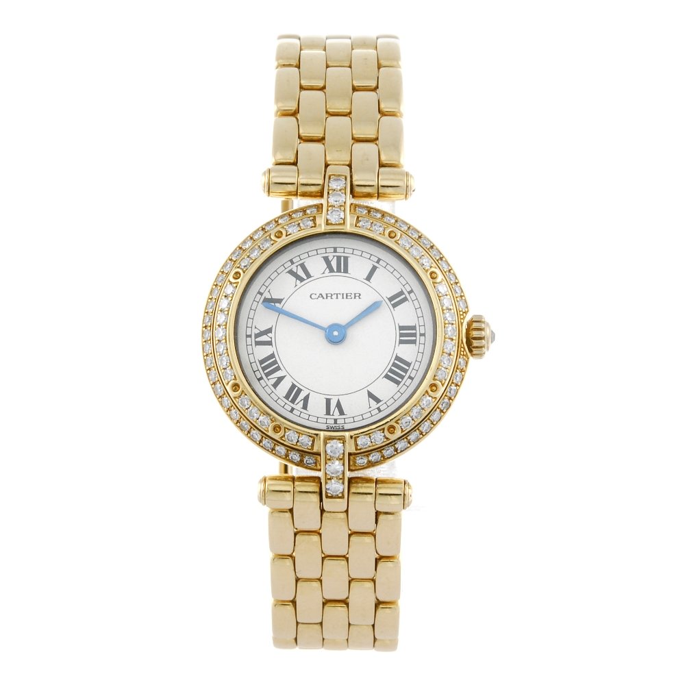 CARTIER - an 18ct yellow gold Panthere Vendome bracelet (1 of 4)