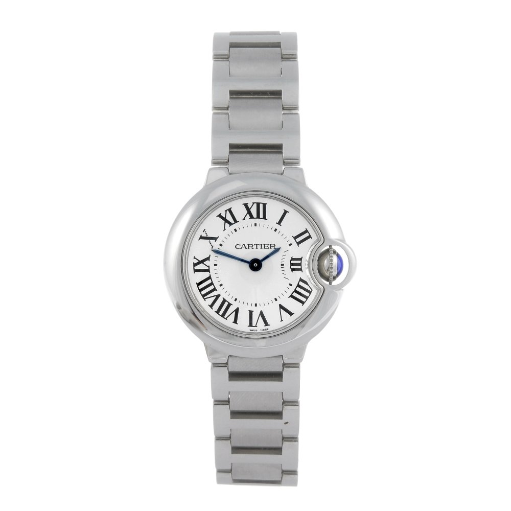 CARTIER - a stainless steel Ballon Bleu bracelet watch. (1 of 4)