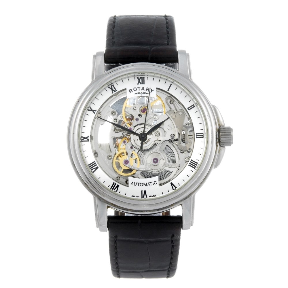 ROTARY - a gentleman's stainless steel wrist watch. (1 of 4)