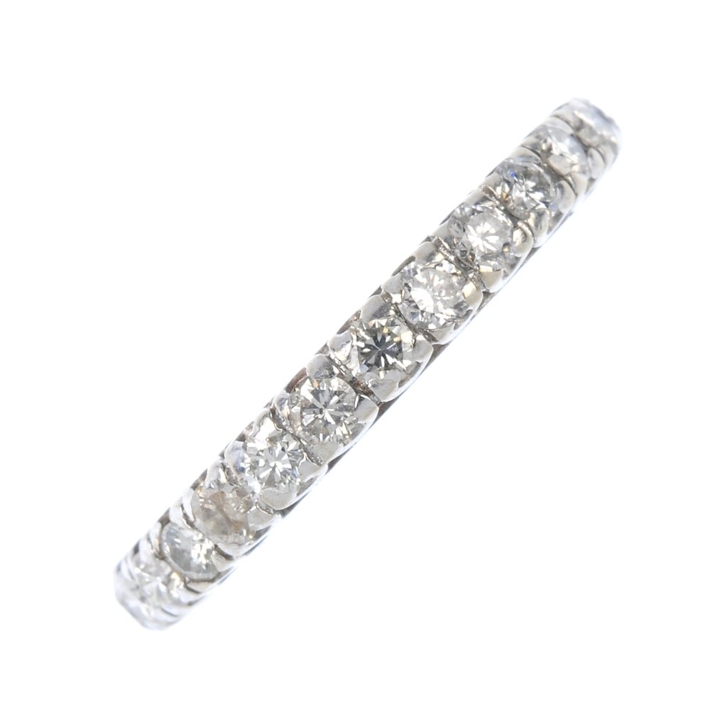 A diamond full-circle eternity ring. (1 of 3)