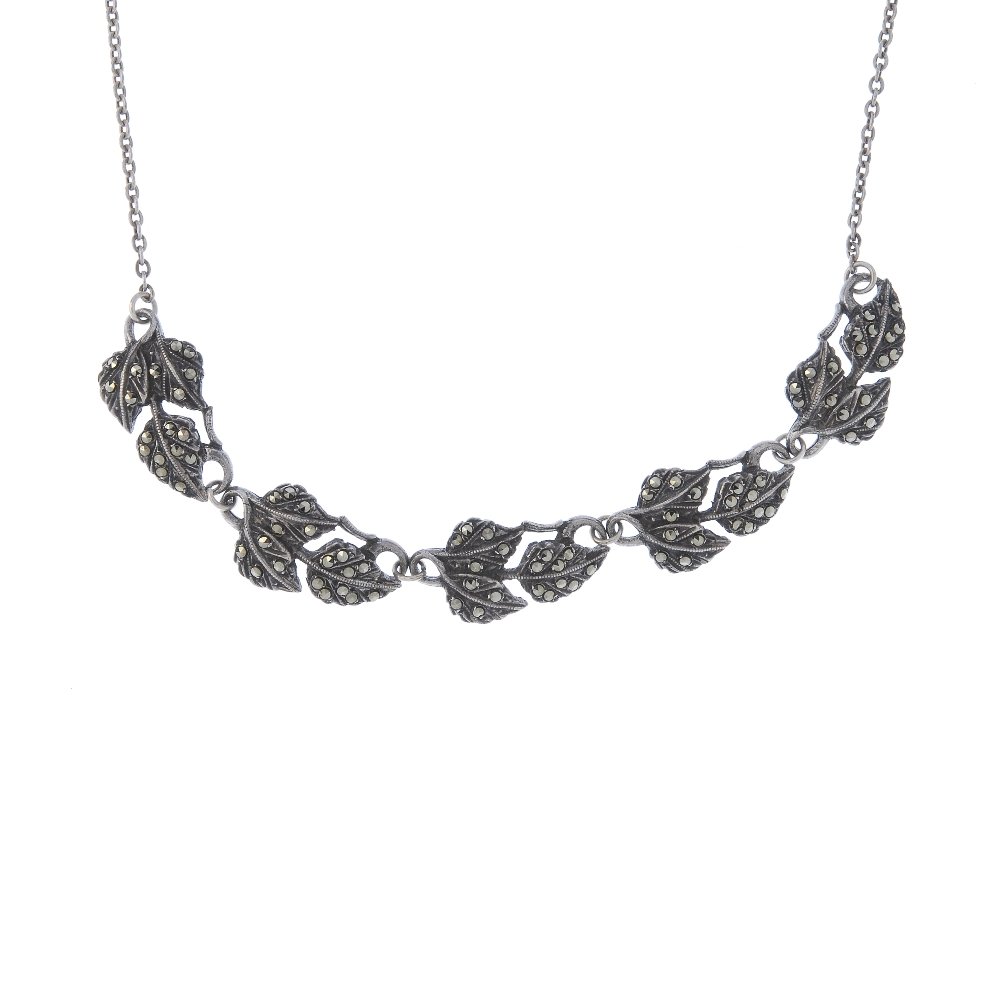 A selection of marcasite jewellery. (1 of 2)