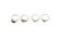 A selection of four diamond and gem-set rings. - 2
