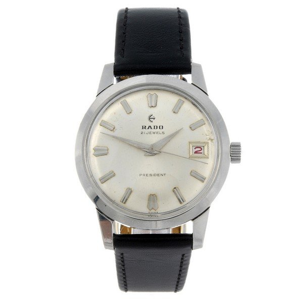 RADO - a gentleman's stainless steel President wrist (1 of 4)
