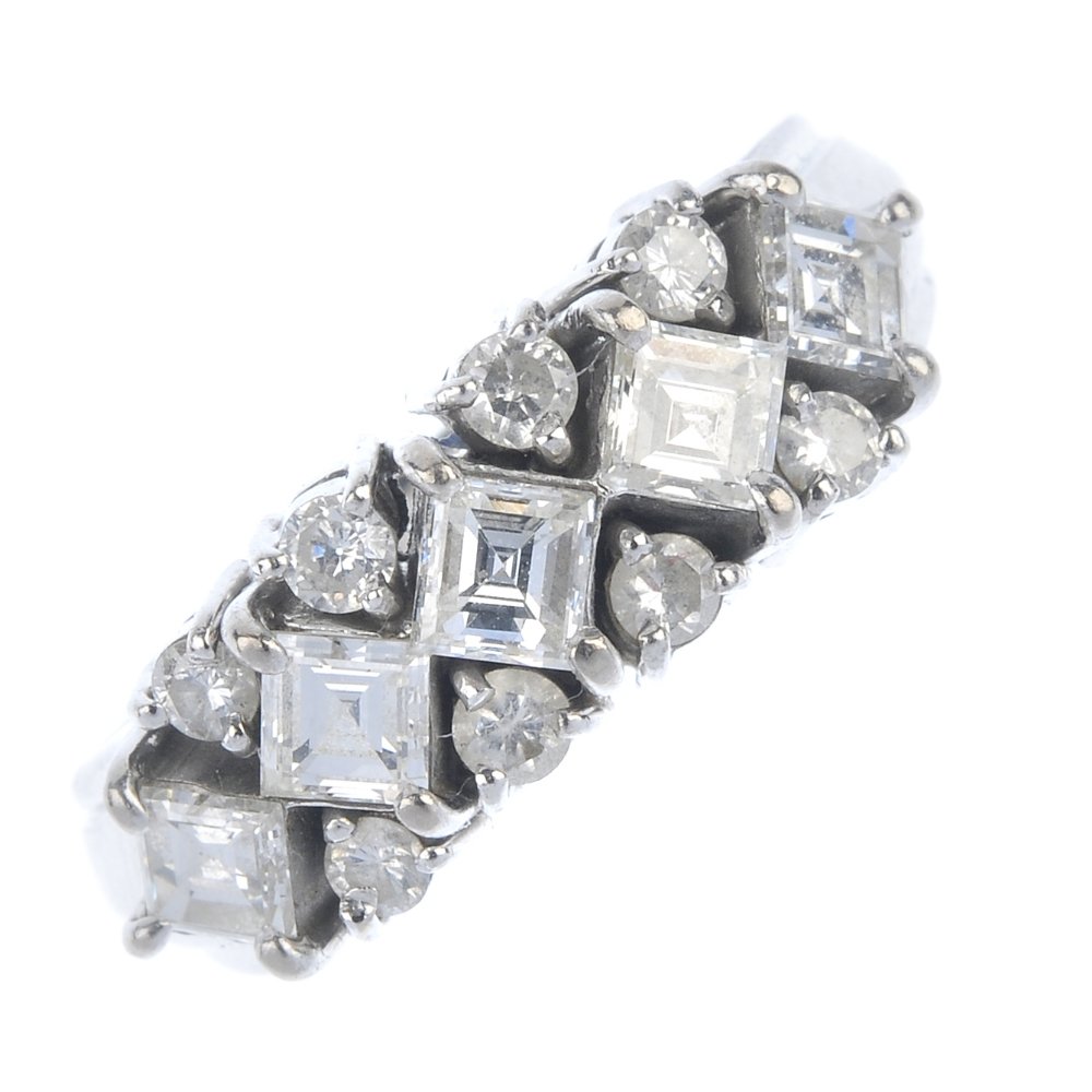 A diamond dress ring. (1 of 4)