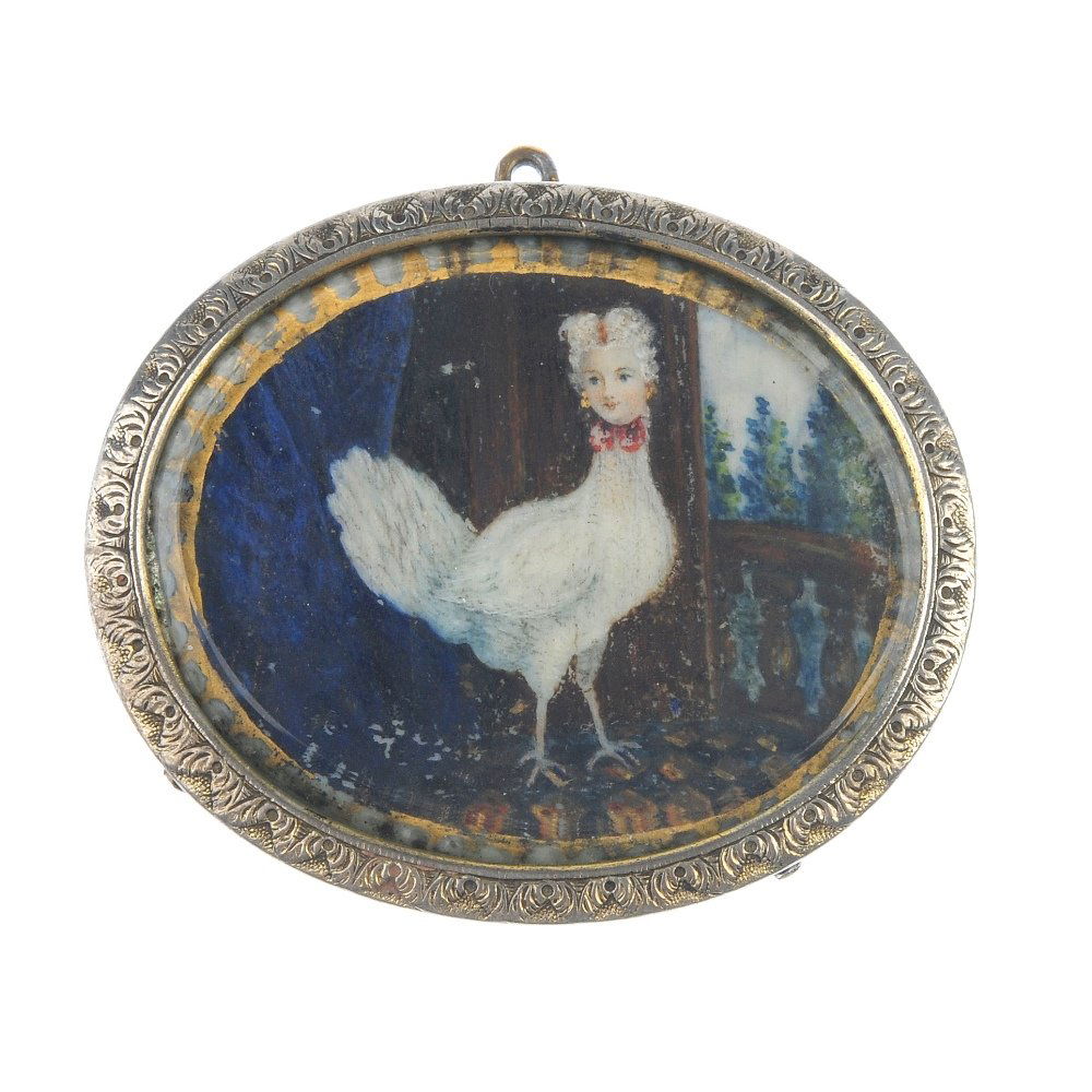 A late 18th/early 19th century portrait miniature (1 of 2)