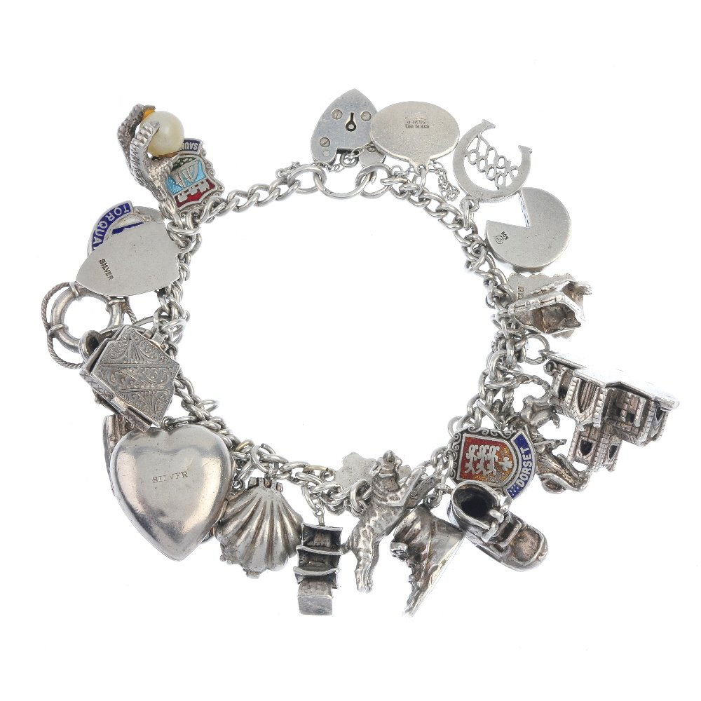Five charm bracelets. (1 of 2)