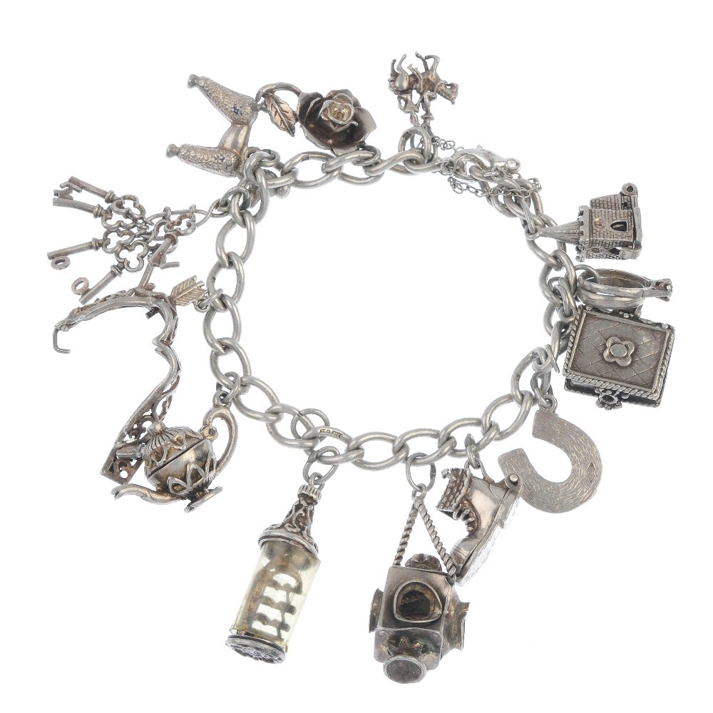Six charm bracelets. (1 of 2)