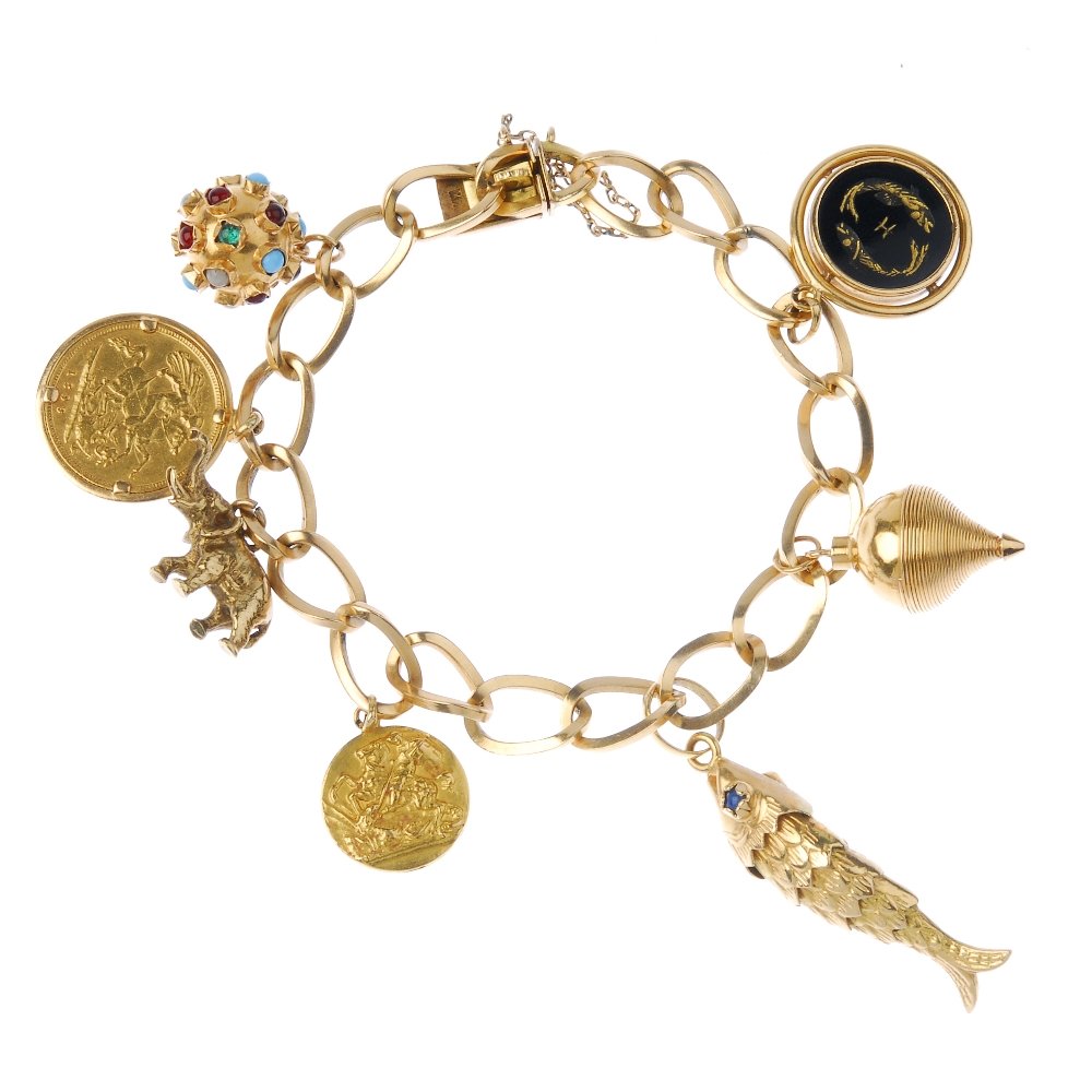 A charm bracelet. (1 of 1)