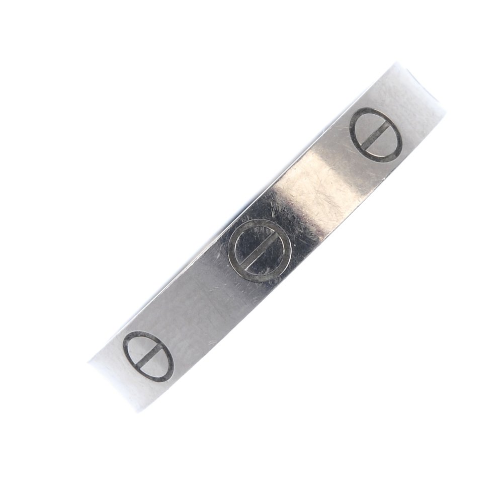 CARTIER - an 18ct gold 'Love' ring. (1 of 2)