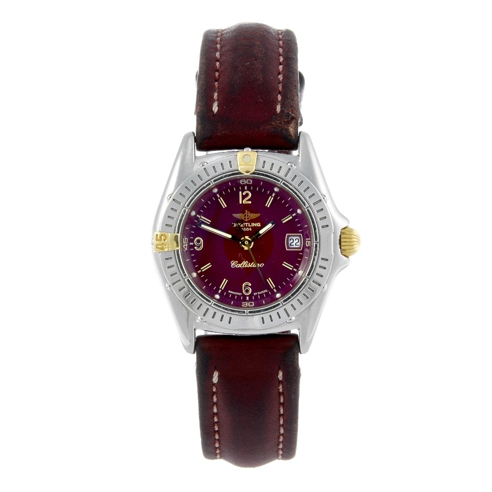 BREITLING - a lady's stainless steel Windrider (1 of 4)