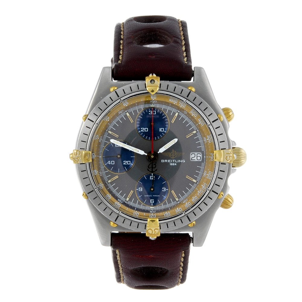 BREITLING - a gentleman's stainless steel Windrider (1 of 4)