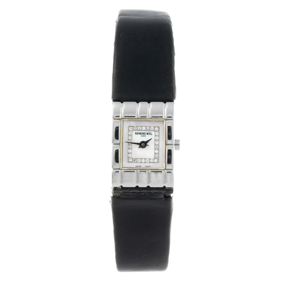 RAYMOND WEIL - a lady's stainless steel Tema wrist (1 of 4)