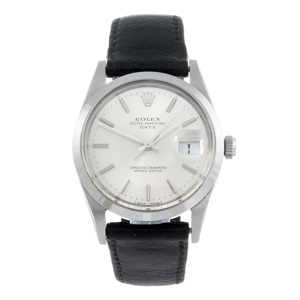 ROLEX - a gentleman's stainless steel Oyster Perpetual (1 of 4)