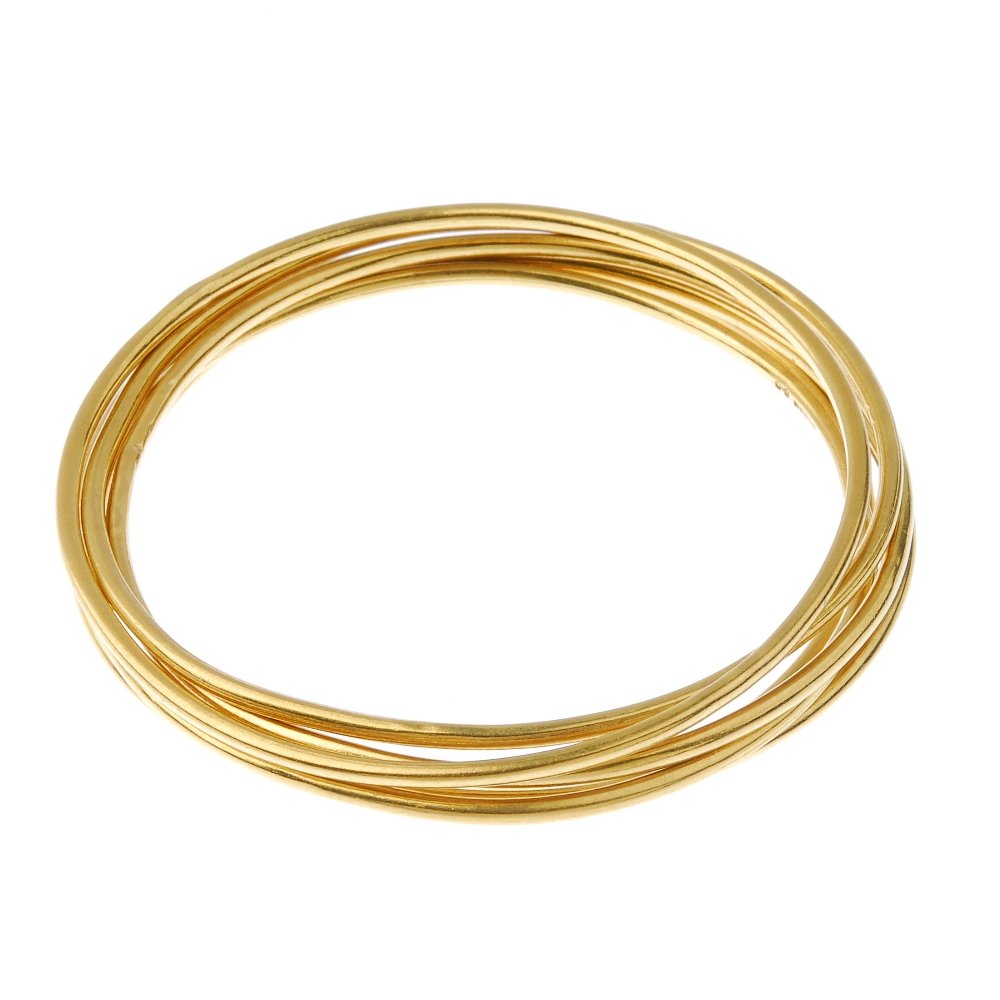 (198858) A collection of 22ct gold jewellery. (1 of 3)