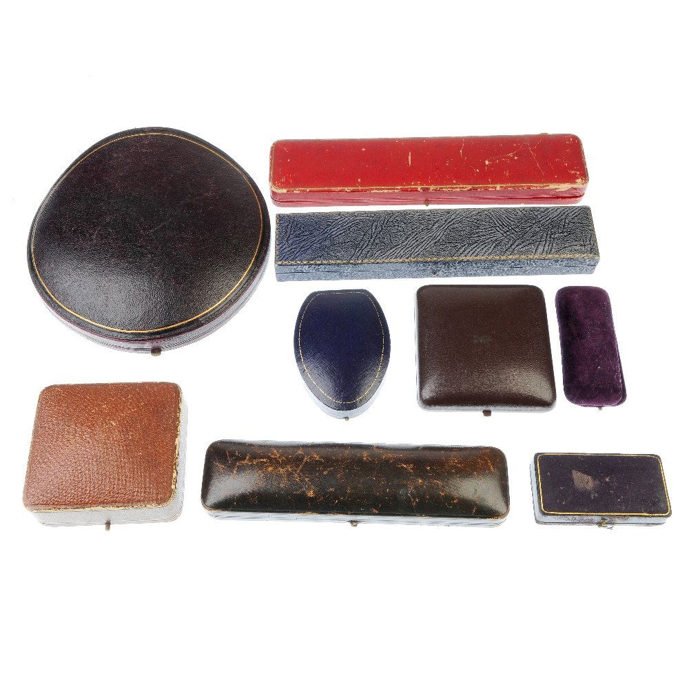 A bag containing thirty-eight boxes. (1 of 2)