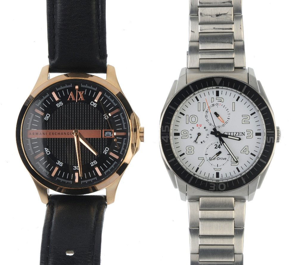 A large bag of various wrist watches, including DKNY,: A large bag of various wrist watches, including examples by DKNY, Guess etc. All recommended for spares and repairs purposes only. Approximately 100.