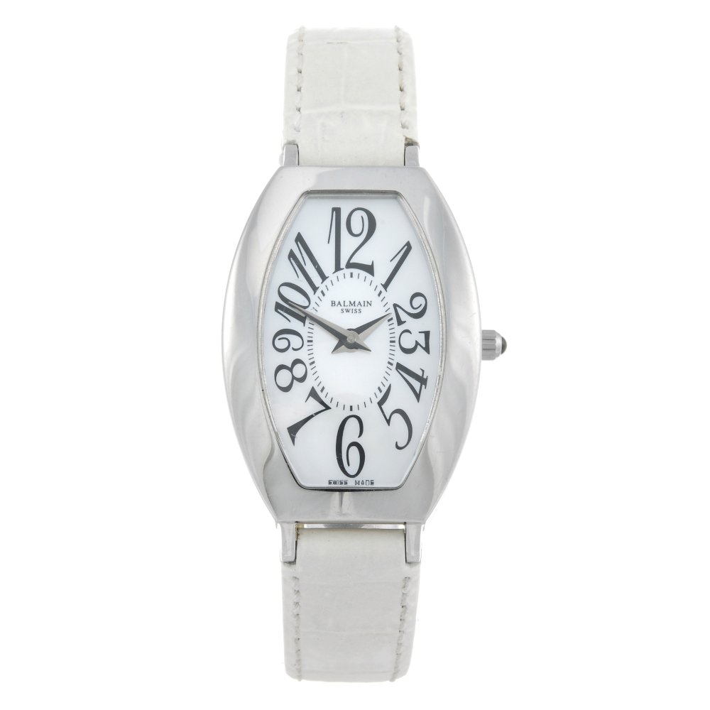 BALMAIN - a lady's wrist watch. Stainless steel case. (1 of 4)
