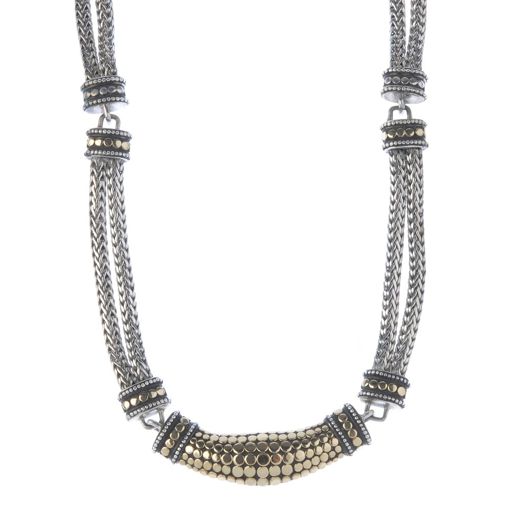 JOHN HARDY - six items. To include a torque bangle, the (1 of 2)